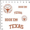 University Of Texas Longhorns Hook 'Em Sticker Pack 100Ct Sticker Pack Miscellaneous 100Ct. Sticker Pack - 2 of 4