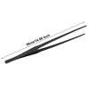 Unique Bargains Aquarium Tweezers Stainless Steel Tweezers for Plants Pets Black 1 Pcs - 4 of 4