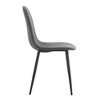 PAGED Dining Chairs Modern Medieval Style Living Room Chairs with Metal Legs for Living Room - 4 of 4