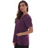 Just Love Solid Scrub Top for Women with Pockets and V-Neck - Comfortable and Professional Medical Uniform - 2 of 3