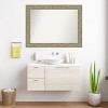 Amanti Art Luxe Non-Beveled Framed Bathroom Vanity Wall Mirror - 4 of 4