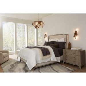 Progress Lighting Loretta 4-Light Wall Sconce Gold Ombre Steel Glass and Metal Leaves - 1 of 4