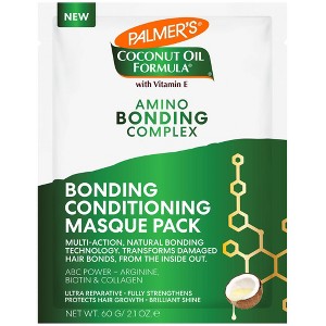 Palmer's Coconut Oil Formula Amino Bonding Complex Bonding Conditioning Masque Pack - 2.1oz - 1 of 4