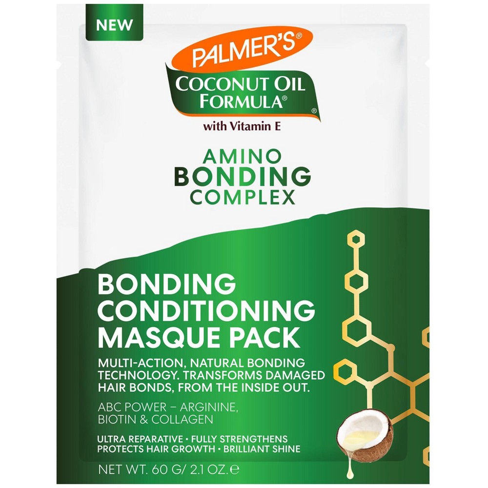 Palmers Coconut Oil Formula Amino Bonding Complex Bonding Conditioning Masque Pack - 2.1oz
