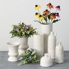 Sullivans Set of 2 Ceramic Vases 11.75"H & 8.5"H Off-White - 4 of 4