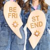 2pc Adult Best Friend Locket Costume Overlays - Hyde and EEK! Boutique™ - 3 of 3