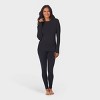Warm Essentials by Cuddl Duds Women's Active Thermal Crewneck Top - image 2 of 4