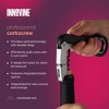 Innovine Professional Corkscrew with Built-in Foil Cutter, Durable Double-Hinged Wine Opener, Easy Storage, Perfect for Home Bar, Set of 1 - 2 of 4