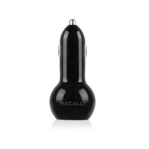 Macally 24 Watt Dual Port USB-A Car Charger - 1 of 4