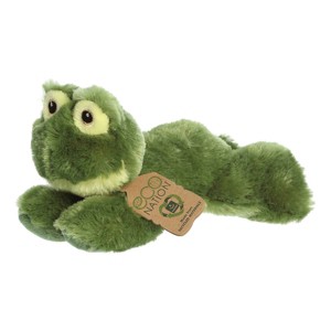 Aurora Small Eco Softies American Bullfrog Eco Nation Eco-Friendly Stuffed Animal Green 8" - 1 of 4