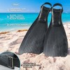 Bimini H2O Gear Alcyon Snorkeling Fins Fully Adjustable fits 9 and half to 14 - 3 of 4