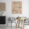 Stupell Industries Spanish Tapas Menu Canvas Wall Art - 2 of 4