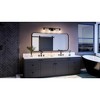 Urban Ambiance Luxury Traditional Bath Light 7.625''H x 32''W,  Midnight Black Finish,  Esperance Collection, UHP4157 - 2 of 4
