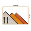 Amanti Art Triangle Houses by Massimo Della Latta Canvas Wall Art Print Framed 23 x 16-in. - 4 of 4