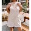 Women's Raya Stripe Romper - C'isa - 4 of 4