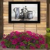 "Floral Farmhouse I" by Robin-Lee Vieira, Ready to Hang Framed Print, Black Frame - 2 of 4