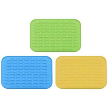 Cheer Collection Non-slip Silicone Dish Drying Mat - Small (12 X 15.75) :  Target
