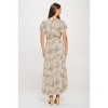 WEST K Women's Georgia Faux Wrap Dress with High-Low Hem and Tie Waist - 4 of 4