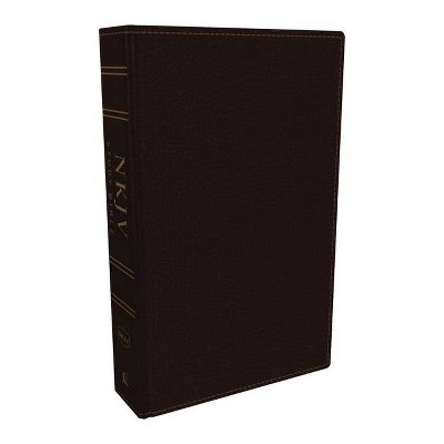 NKJV Study Bible, Bonded Leather, Burgundy, Full-Color, Comfort Print - by  Thomas Nelson (Leather Bound)