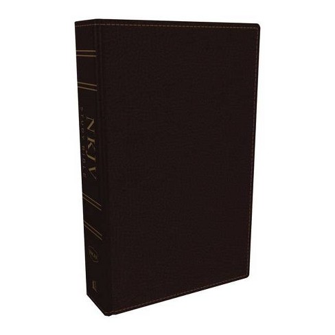 Nkjv Study Bible, Bonded Leather, Burgundy, Full-color, Comfort Print ...