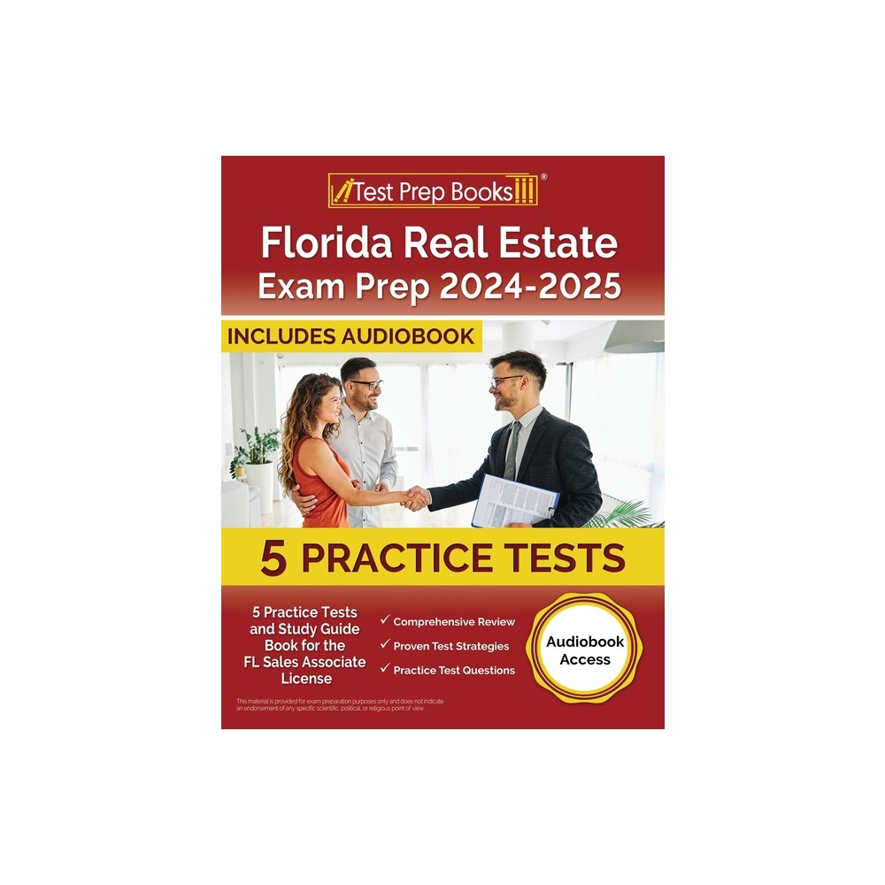 Florida Real Estate Exam Prep 2024-2025 - by Lydia Morrison (Paperback)