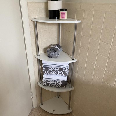 4 Tier Bathroom Corner Shower Shelf – HeyHouseCart