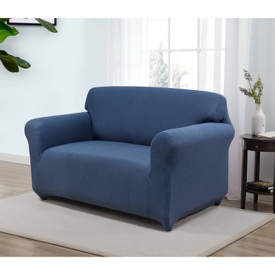 Santa Barbara Loveseat Slipcover Blue - Kathy Ireland