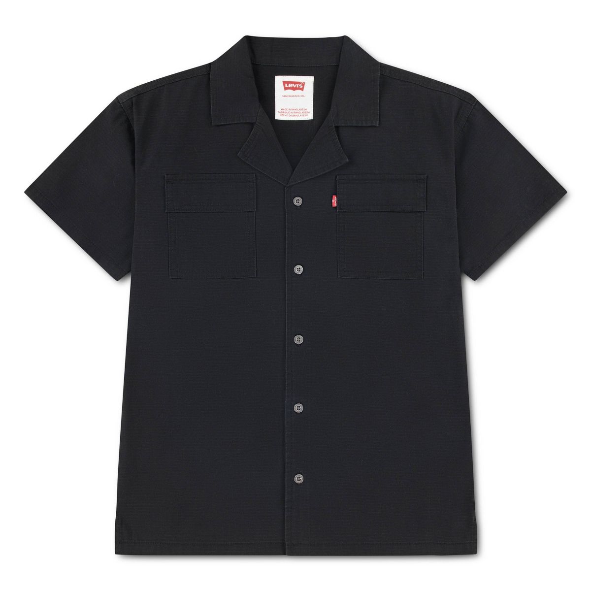 Levi's® Boys' Short Sleeve Button-Down Utility Shirt - thumbnail 4