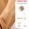 Unique Bargains Copper Jewelry Making Lobster Clap Star Rhinestone Chain 16.4ft 1 Roll - 2 of 4