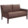 Courtyard Casual Buena Vista II 6 pc Loveseat Group with Ottomans  Includes:  One Loveseat, One Coffee Table, Two Club Chairs & Two Ottomans - 4 of 4