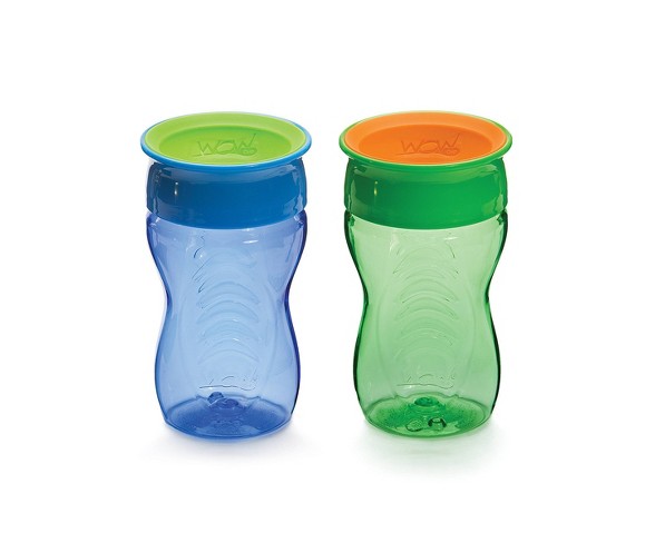 WOW Tritan Kids Cup - Blue/Green 2pk/20oz