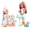 Glitter Girls Plush Dog Wiggles & Grooming Show Set - image 2 of 4