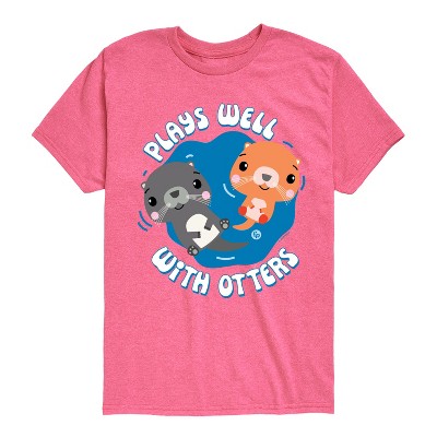 Boys' - Fisher-Price - Plays Well With Otters Short Sleeve Graphic T-Shirt
