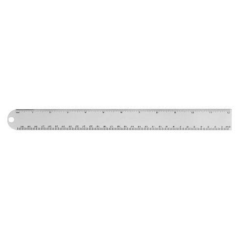 30cm Cutting Ruler with Stainless Steel Edge - Stationery & Pens