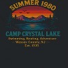 Rerun Island Men Summer 1980 Camp Crystal Short Sleeve Graphic Cotton T-Shirt - 2 of 4