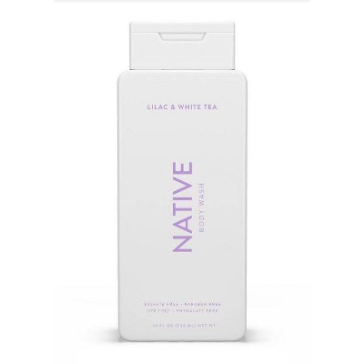 Native Lilac & White Tea Body Wash for Women - 18oz