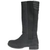 bebe Girl's Fashion Boots, Tall Knee-High Comfy Chelsea Boots with Elastic Gore and Padded Counter for Girls - 3 of 4