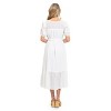 August Sky Women's Textured Midi Dress - 2 of 4