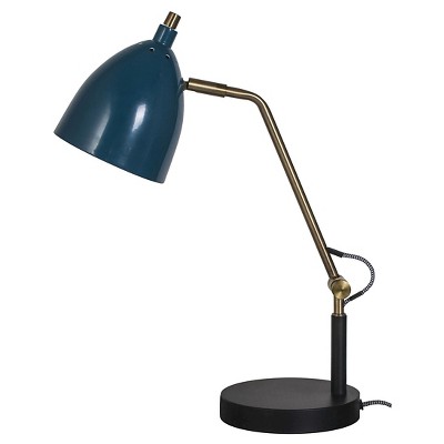 Murphy Desk Lamp Blue (Includes LED Light Bulb) - Threshold™