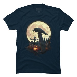Men's Design By Humans Halloween Theme By chriskar T-Shirt - 1 of 4