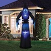 Occasions 8' INFLATABLE INFINITY MIRROR REAPER, 8 ft Tall, Multicolored - 2 of 4