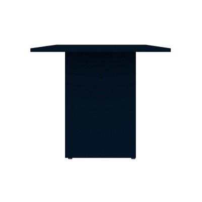 67.91" Midnight Blue Modern Wood Rectangular Dining Table
