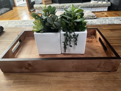 Burl Wood Tray Threshold Designed With Studio Mcgee Target