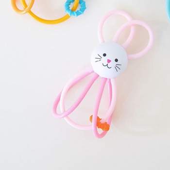 Manhattan Toy Winkel Bunny Rattle and Sensory Teether Baby Toy