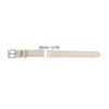 Unique Bargains Women's Men's Cowhide Watch Bands 20mm White 1 Pc - 2 of 4
