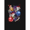 Men's Lost Gods Xmas Cats in Space Long Sleeve Shirt - 2 of 4