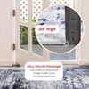 Washable Rugs Abstract Area Rug, Modern Soft Non Slip Rug for Living Room, Ultra-Thin Low Pile Accent Bedroom Carpet - 4 of 4