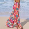 Women's Smoked Wide Lege Cover Up Pants - Cupshe - 2 of 4