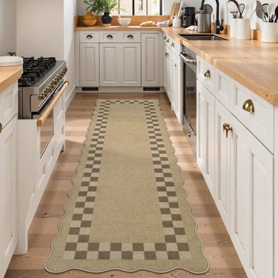 Lahome Diamond Double Frame Diagonal Faux Jute Rectangular Indoor Outdoor Area Rug