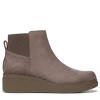 LifeStride Women's Dubliner Ankle Boots Doe Grey Microfiber 9.5 W - 3 of 4